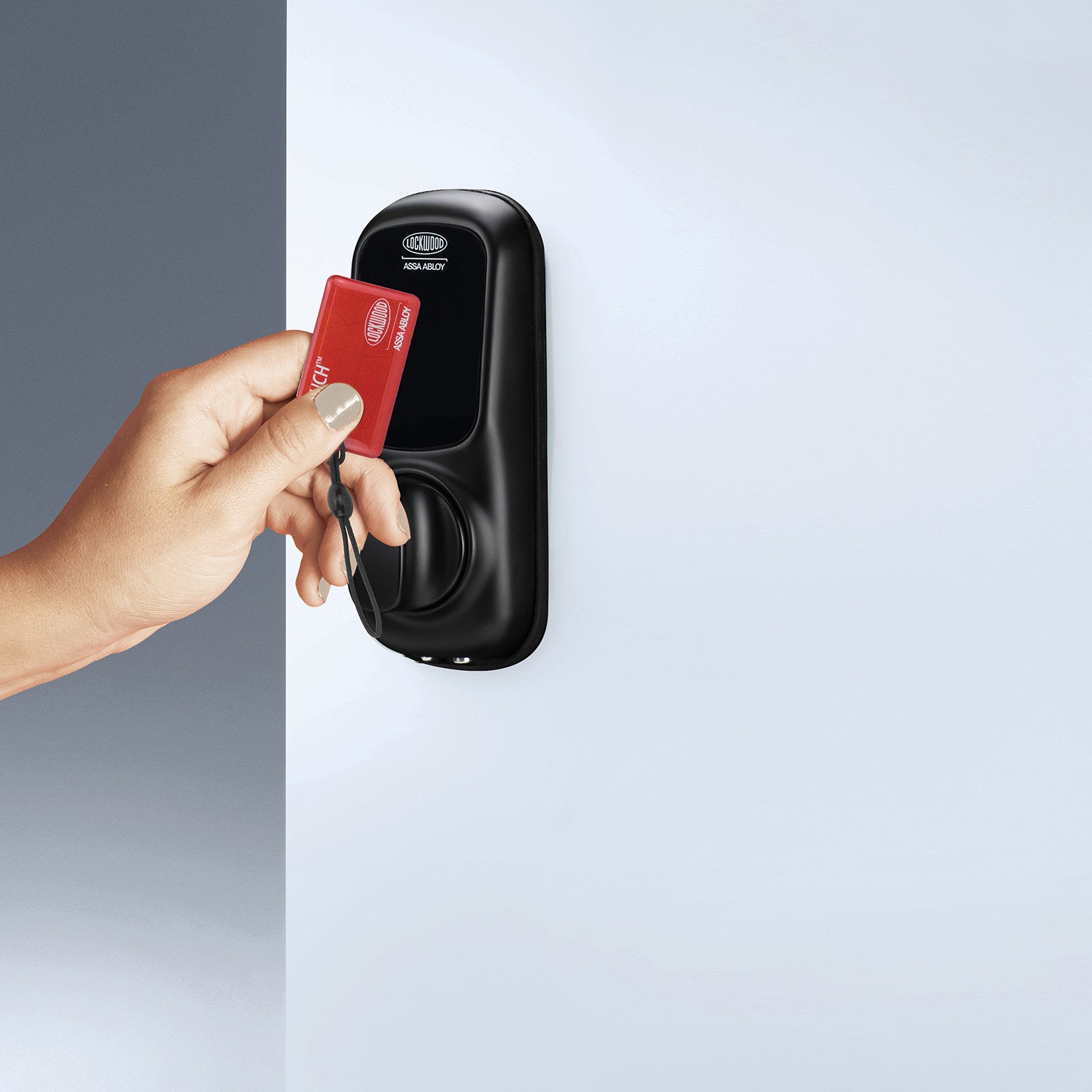 Lockwood 001Touch Plus Smart Deadlatch Matt Black 001TDDL-MBKDP