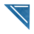 Empire 300mm Metric Polycast Rafter Square