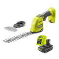Ryobi 18V ONE+ Hedge and Grass Shears Cordless Kit, 200mm Blade, 2.0Ah R18HTR132