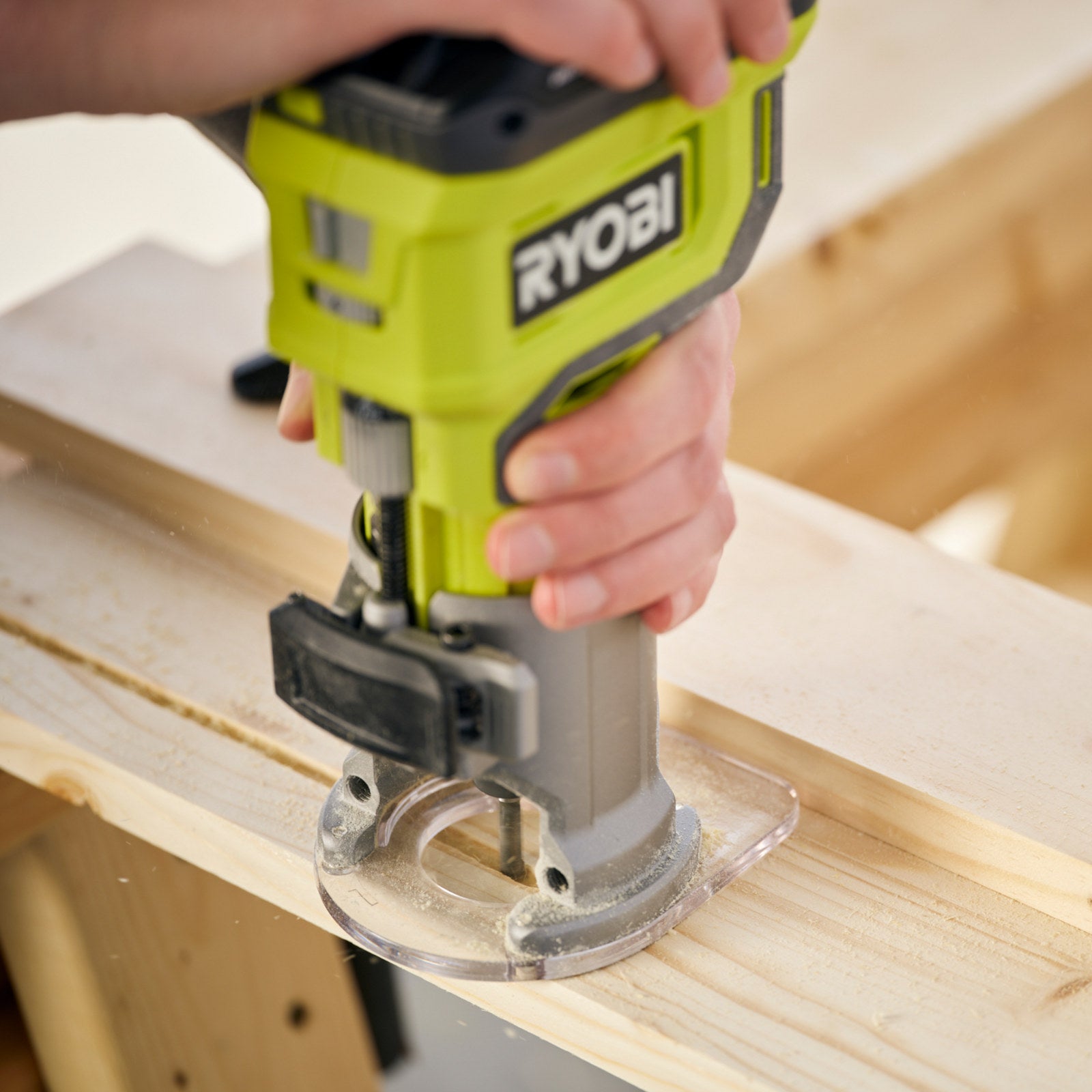 Ryobi 5-Piece Straight Router Bit Set - 1/4" Shank for Grooves & Housing Joints