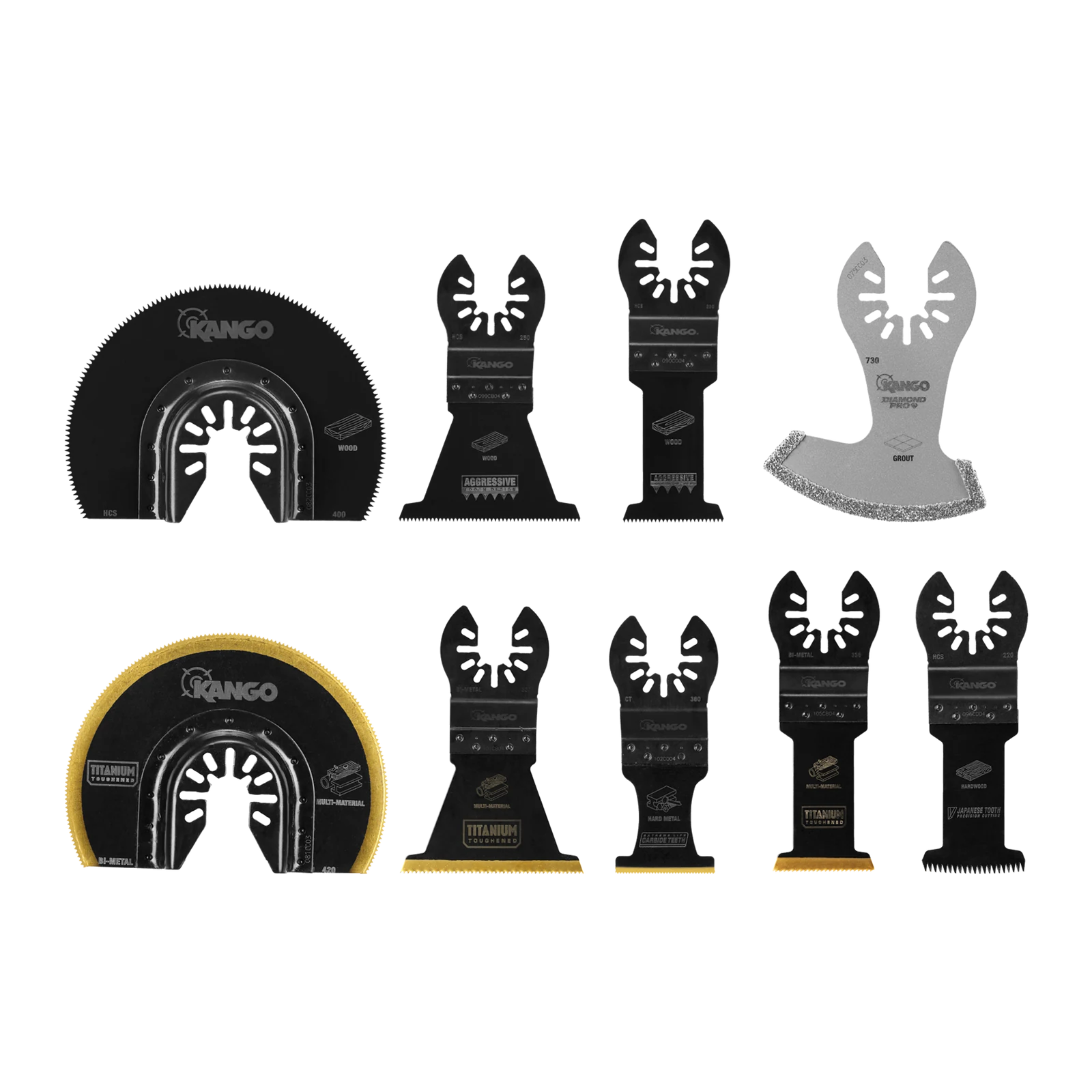 Kango 3-Piece Wood Multi Tool Blade Set