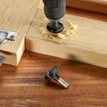 Ryobi 35mm Concealed Hinge Cutter for Wood - Flat-Bottom Holes