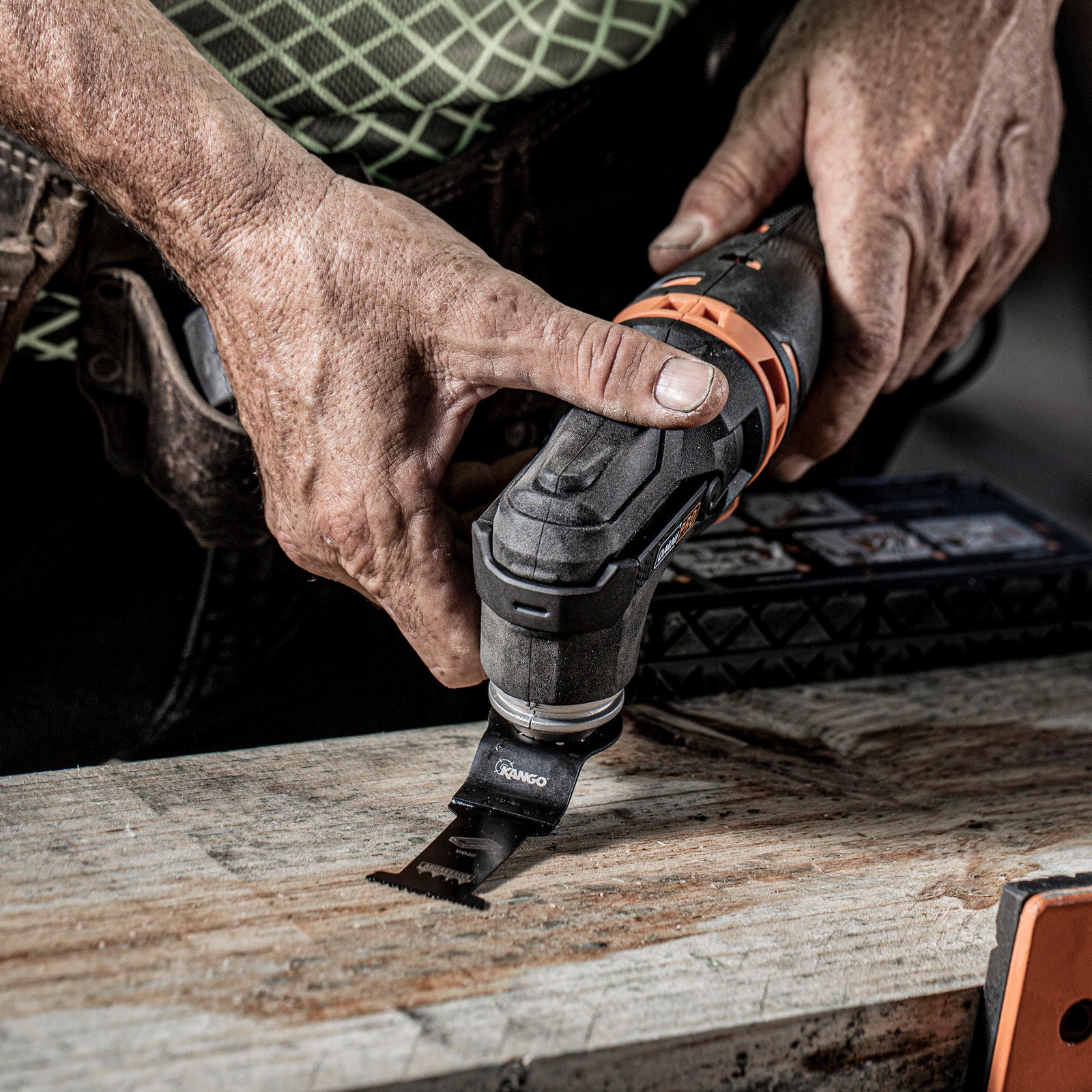 Kango 35mm Aggressive Tooth Plunge Cut Multi Tool Blade for Timber