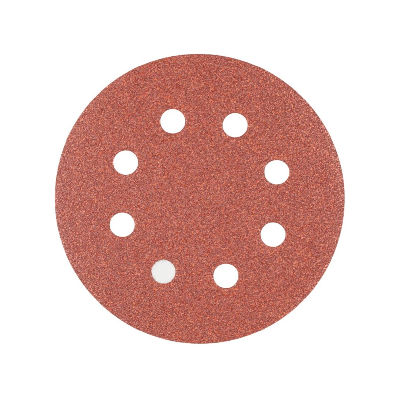 Irwin 115mm 80 Grit Quick Fit Random Orbital Sanding Discs 5 Pack, 8 Holes