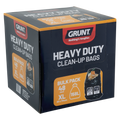 Grunt 158L Black Heavy Duty Clean Up Bags