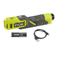 Ryobi USB Lithium High Pressure Inflator 2Ah Kit Portable 100psi RI4K