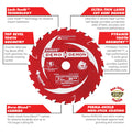 Diablo 184mm 24T Demo Demon Framing/Demolition Circular Saw Blade