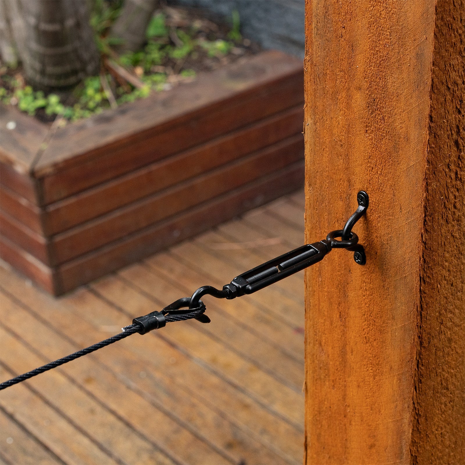Taskmaster 5mm 316 Stainless Steel Hook/Eye Turnbuckle Balustrade Kit