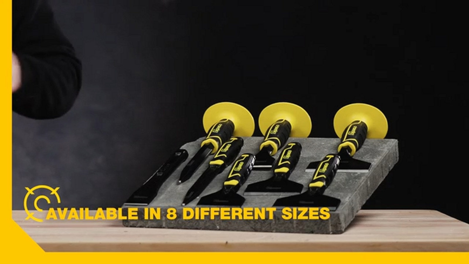 Kango 100mm Masonry Chisel for Cutting & Splitting Brick, Tile & Concrete