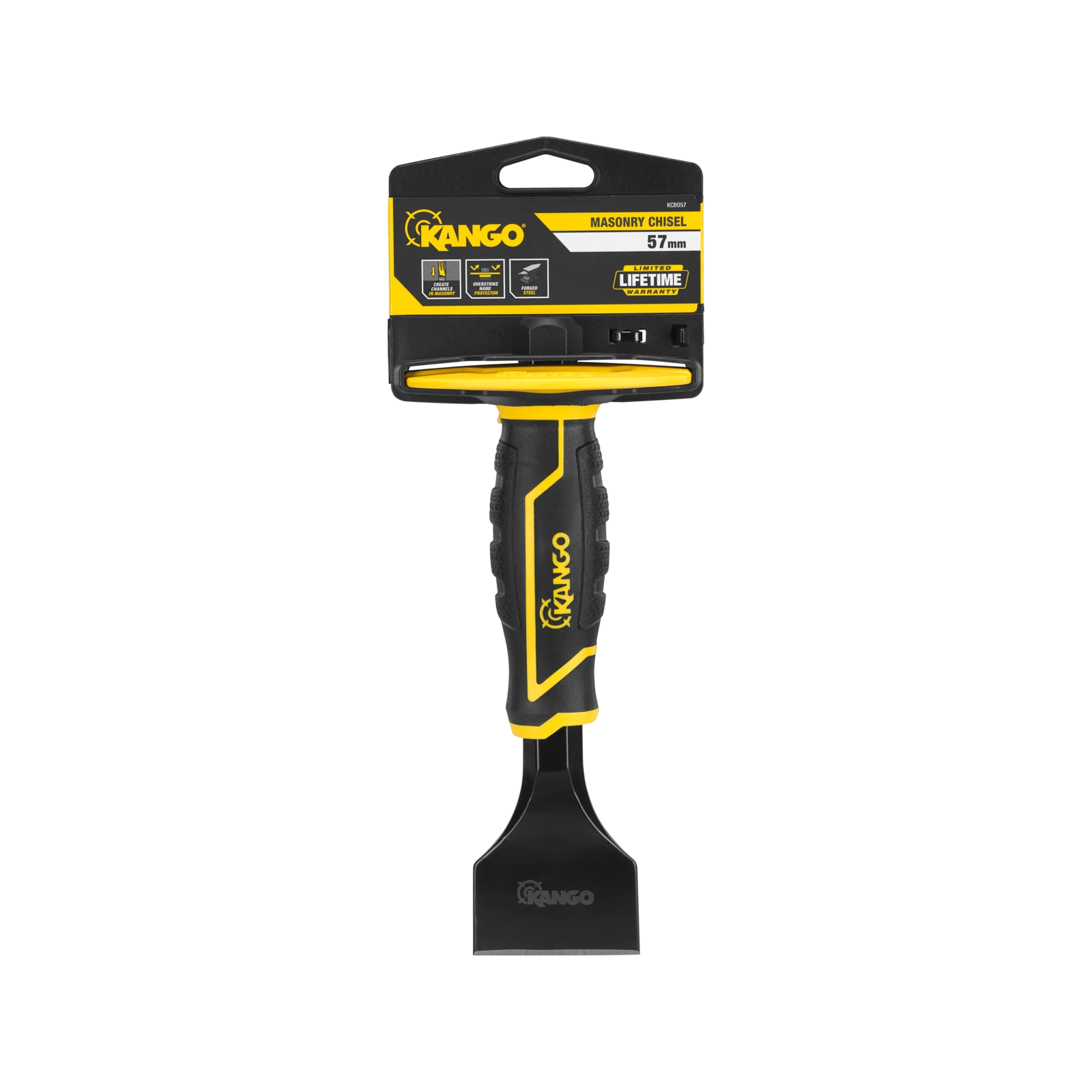 Kango 57mm Masonry Chisel with Hand Protector