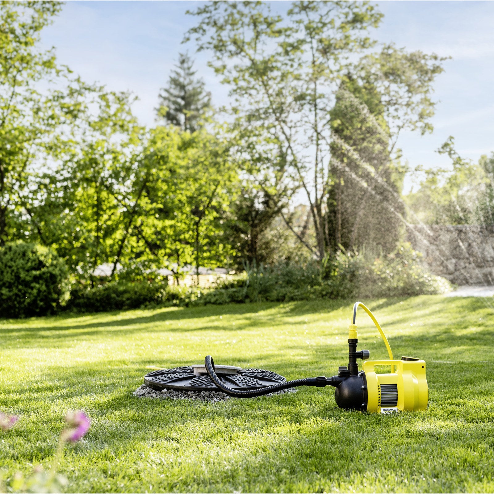 Karcher BP 5.000 Transfer Pump, 5000 L/h, 8m Suction Depth, Tool-Free Connect