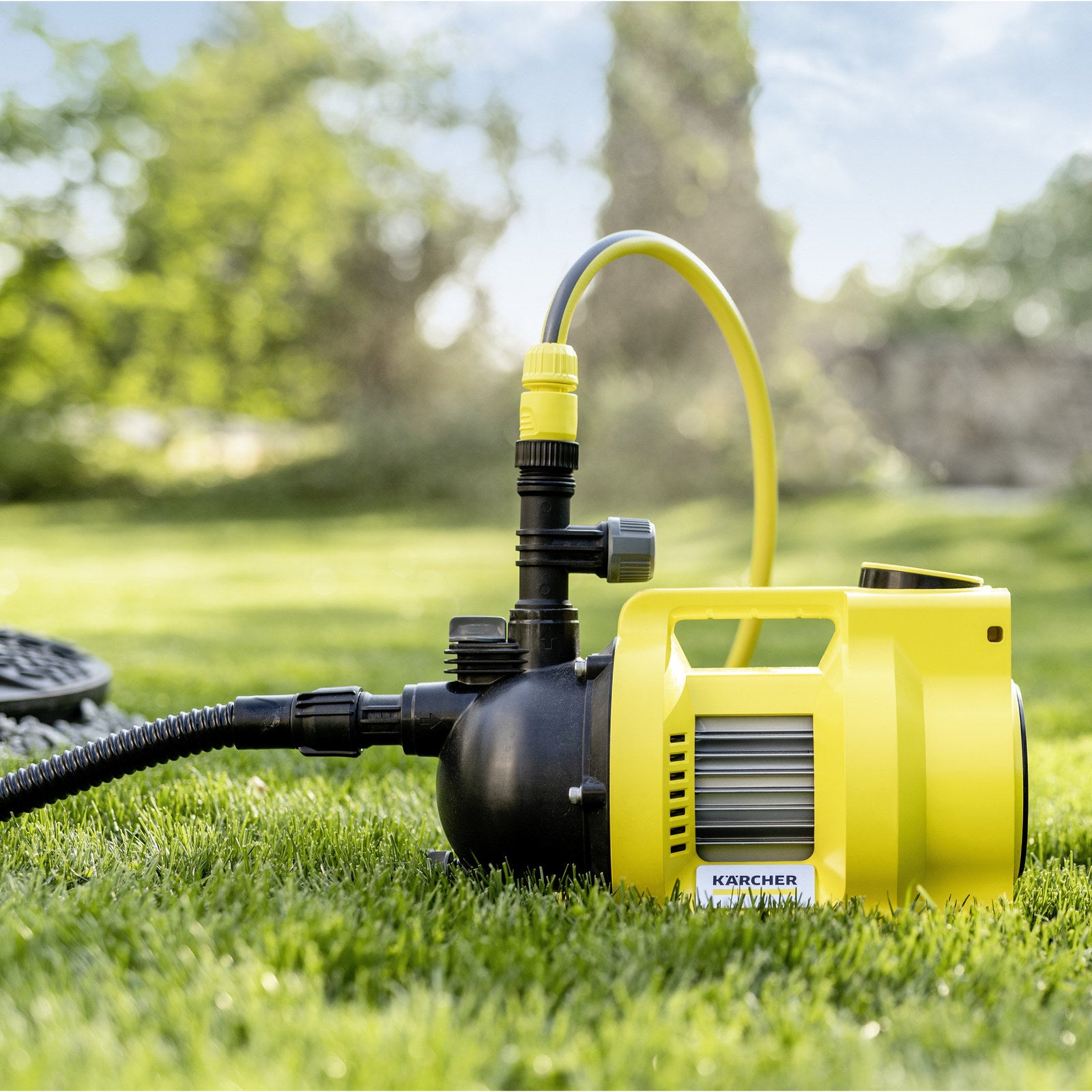Karcher BP 5.000 Transfer Pump, 5000 L/h, 8m Suction Depth, Tool-Free Connect