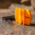 Smith's 2-Step Knife Sharpener, Tungsten Carbide & Ceramic, 20° Preset