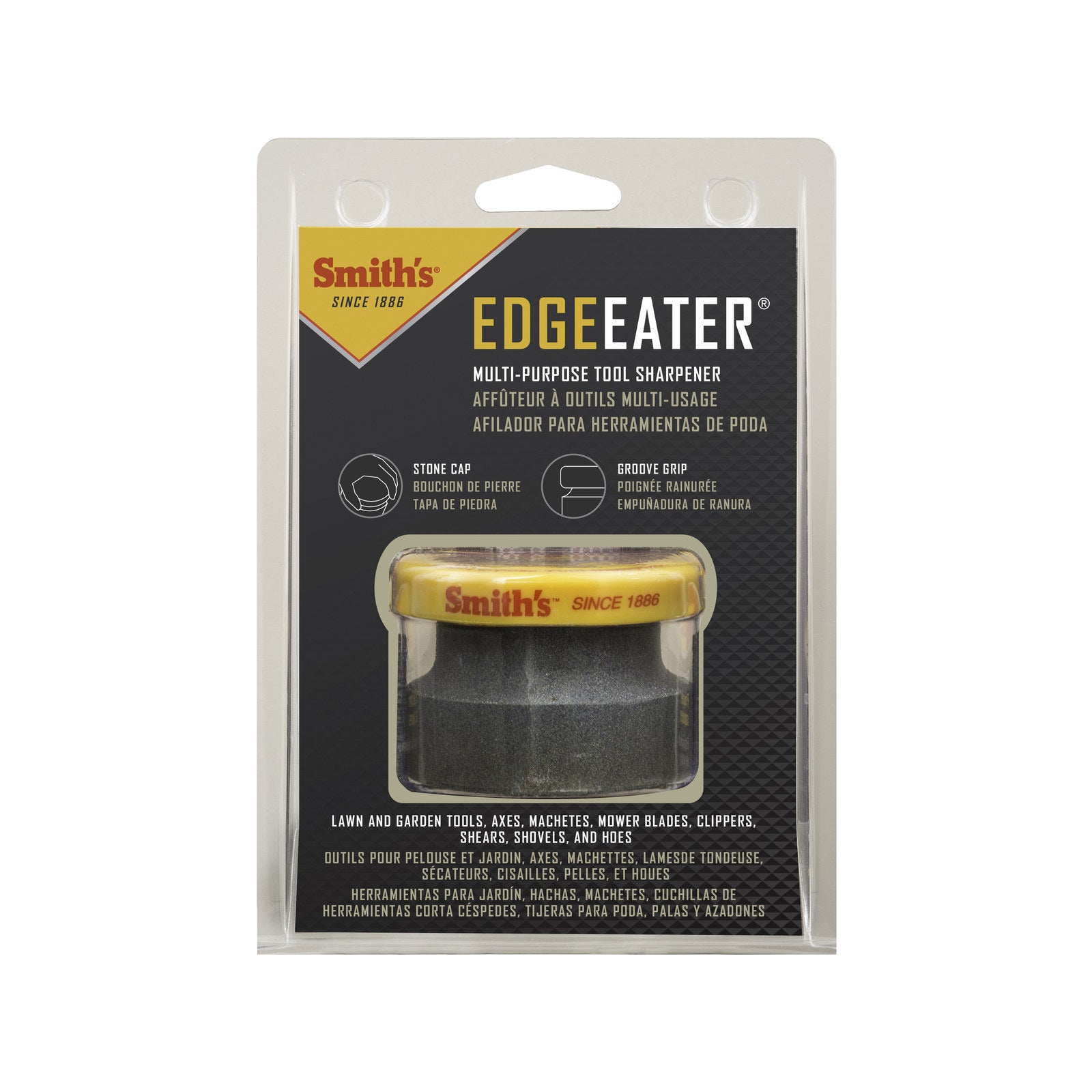 Smith's EdgeEater Sharpening Stone for Axes, Machetes & Garden Tools