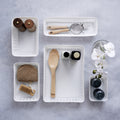 Boxsweden Kept 15.5 x 11.5 x 6.5cm 1L White Organiser Tray
