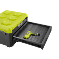 Ryobi LINK 3-Drawer Toolbox, Modular Storage with Extendable Drawers