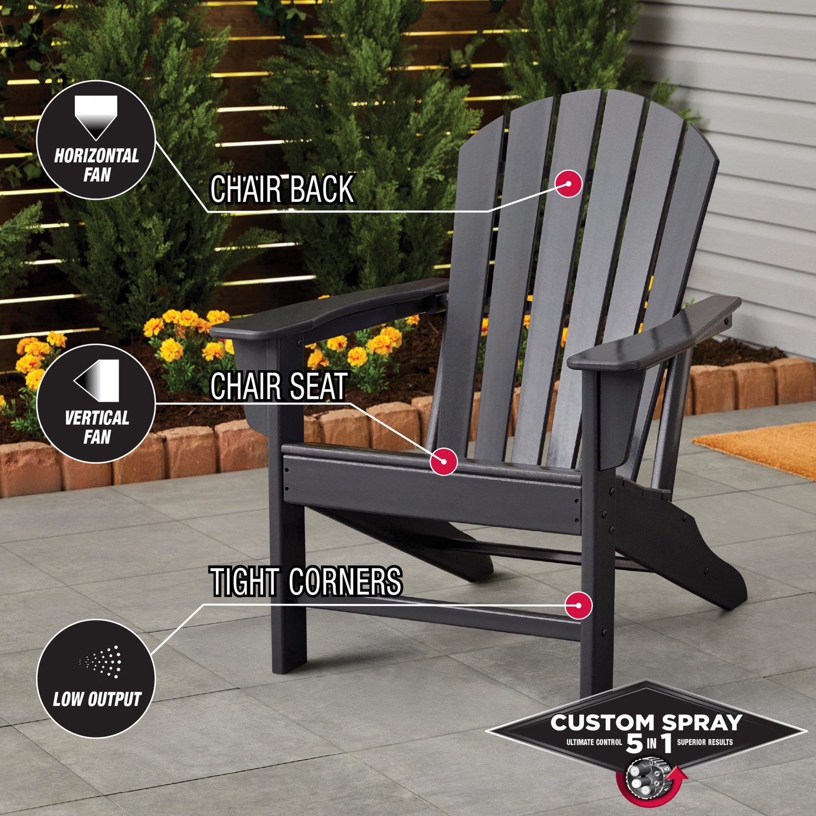 Rust-Oleum 340g Charcoal Grey Gloss Stops Rust Custom Spray 5 In 1 Spray Paint