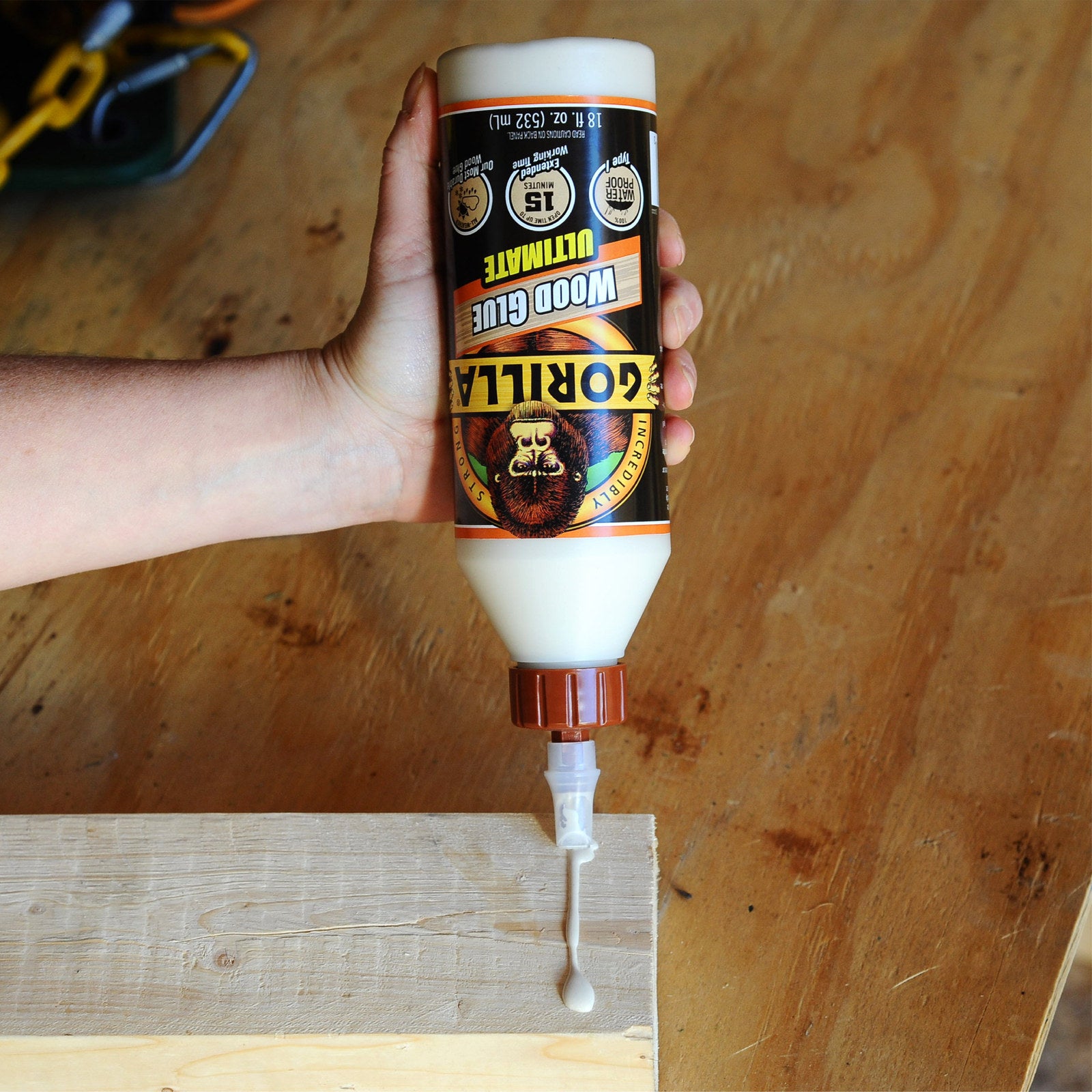 Gorilla 532ml Ultimate Wood Glue - Waterproof