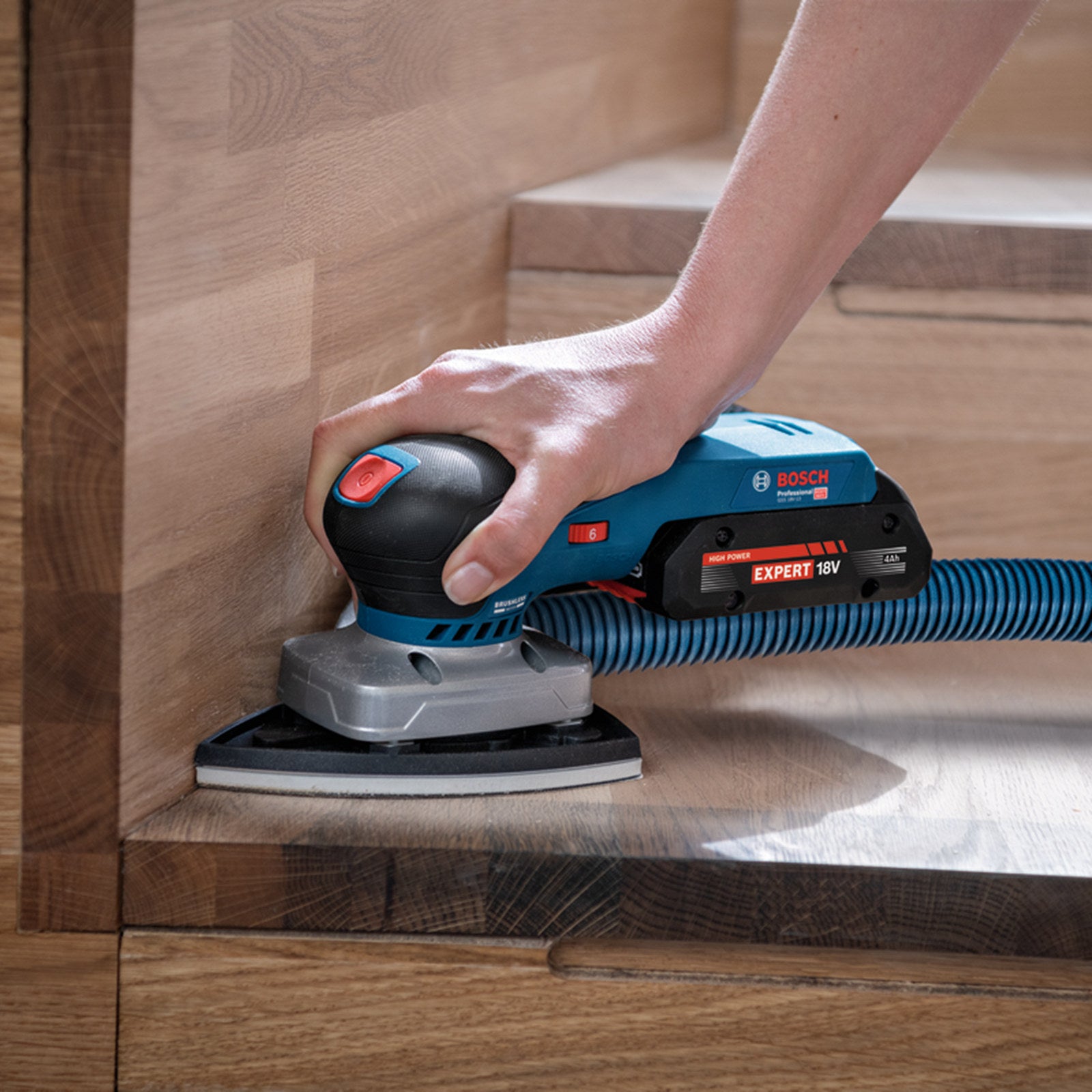 Bosch Professional 18V 3-in-1 Orbital Sander Kit GSS 18V-13