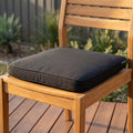 Mojo 42cm Grey Outdoor Square Cushion, UV Resistant & Waterproof Polyester