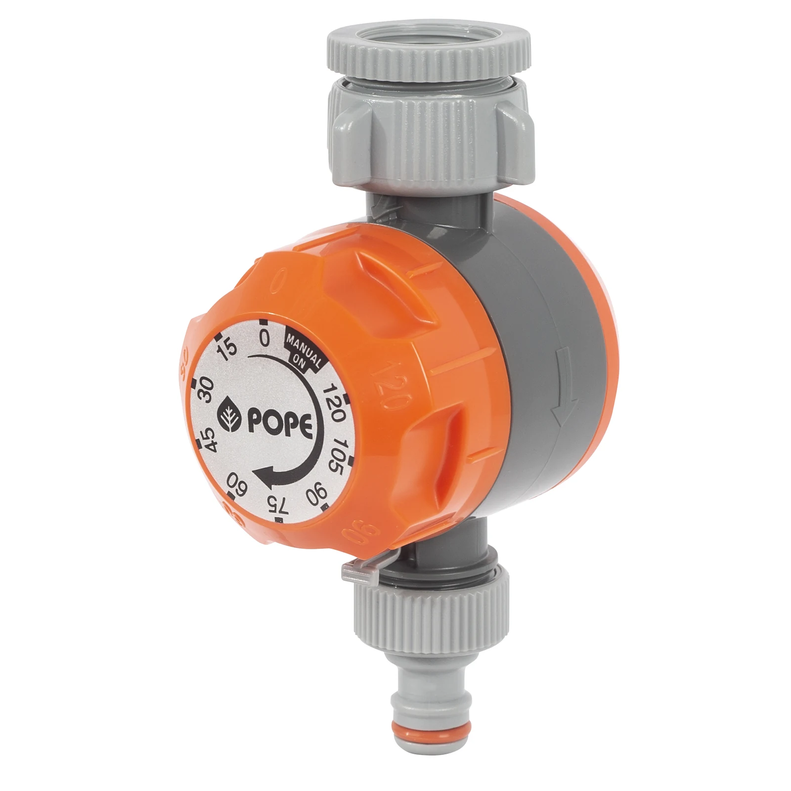 Pope 2 Hour Manual Tap Timer, Battery-Free Garden Watering