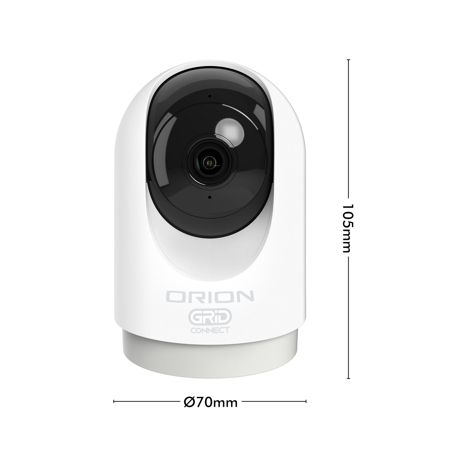 Orion Grid Connect Smart Wi-Fi Indoor Pan & Tilt 2K-Pro Security Camera SC012HA