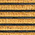 Panama Stripe Coir & Rubber Outdoor Door Mat 40 x 60cm Dirt Trapper