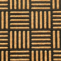 Bali Grid Coir & Rubber Outdoor Door Mat 45 x 75cm