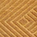 Embossed Diamond Coir Outdoor Door Mat 40 x 60cm Dirt Trapper