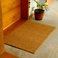 Chevron Flat Weave Coir Indoor Door Mat 60 x 90cm