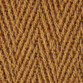 Chevron Flat Weave Coir Indoor Door Mat 60 x 90cm