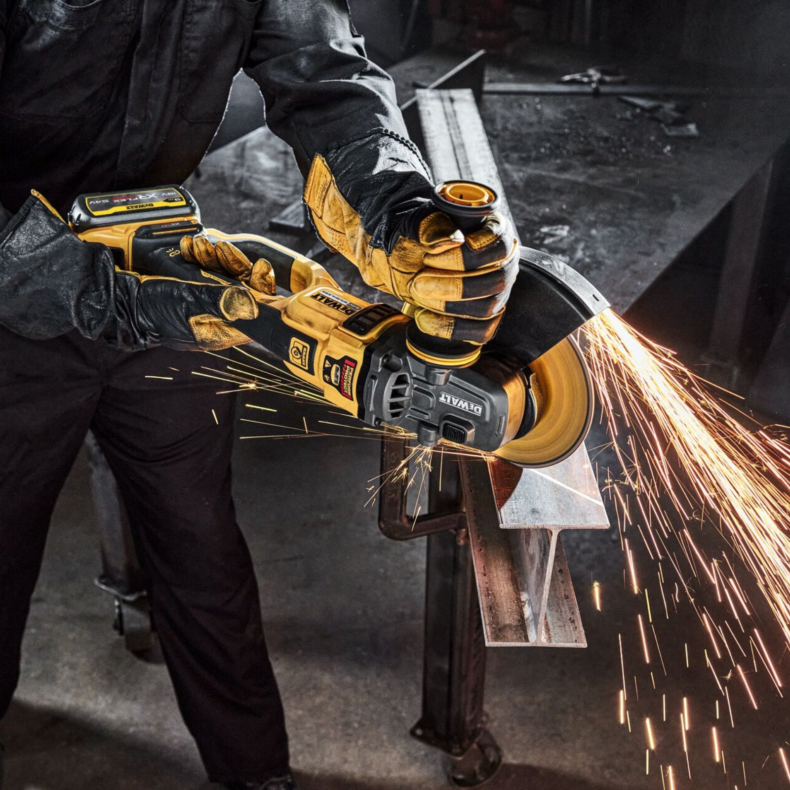 DeWALT 54V 230mm Cordless Brushless Angle Grinder DCG460N-XJ - Skin Only