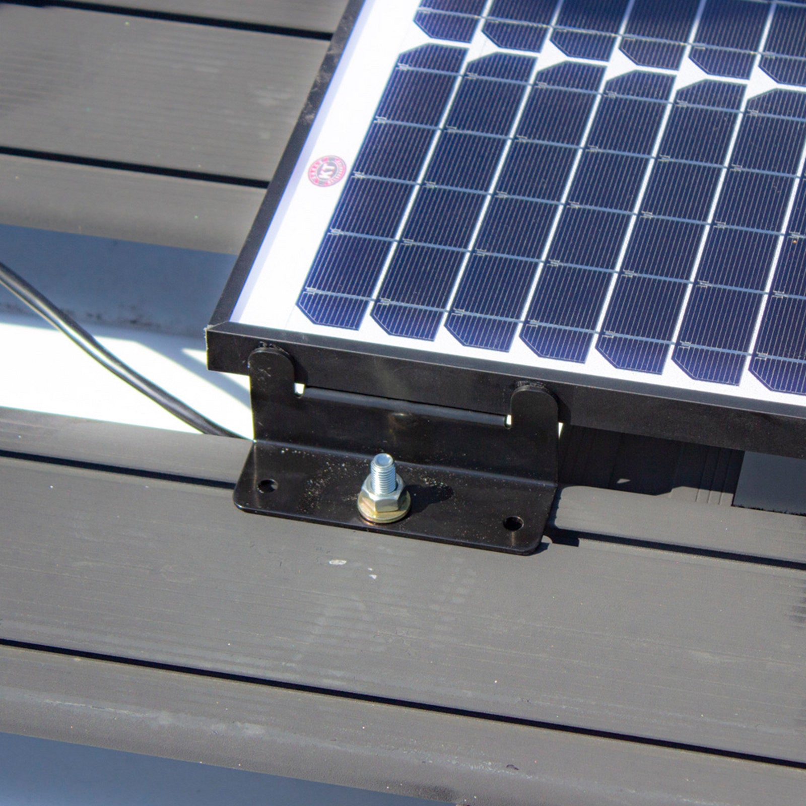 KT Solar Panel Mounting Brackets with 8mm T-Bolt Hole, 4 Pack