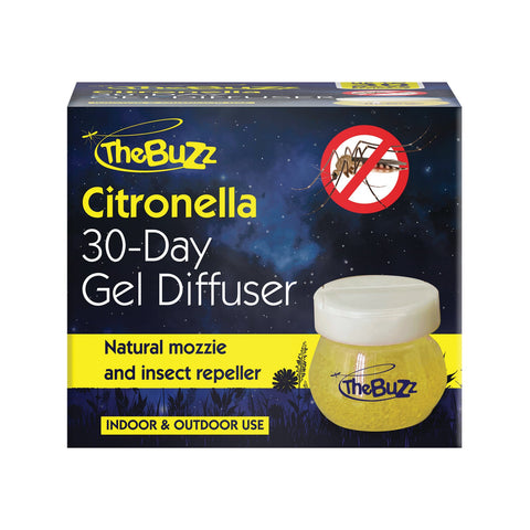 The Buzz Citronella 30-Day Gel Diffuser