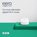eero 6+ Mesh Wi-Fi 6 Router or Extender 1 Gbps White 1 Pack