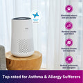 Winix Compact 4 Stage Air Purifier AUS-0850AAPU, White, True HEPA & PlasmaWave