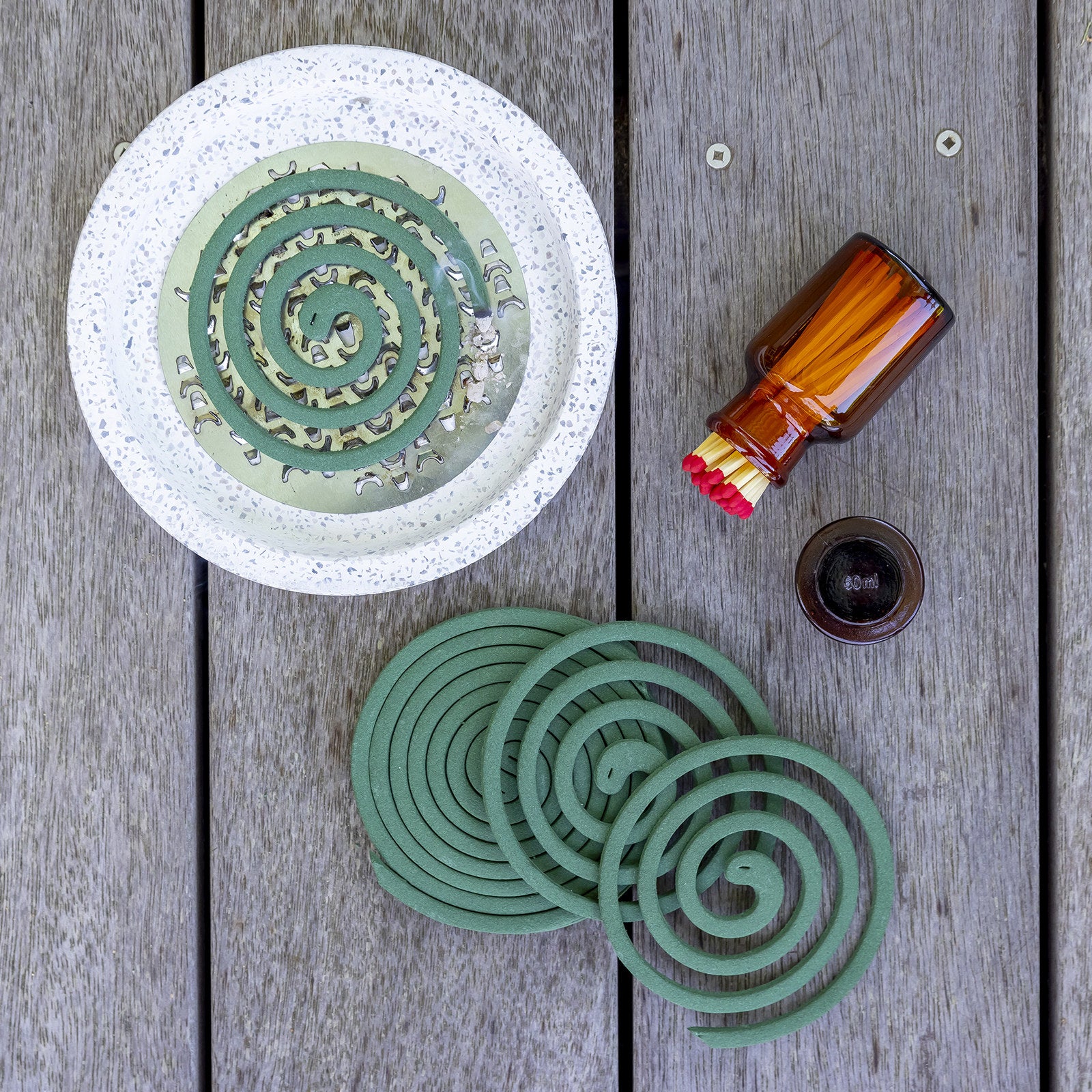 Bite Shield Mosquito Coil Refills, 20 Pack, Outdoor, Plant-Based Pyrethrum, BSH313