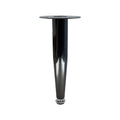 Adoored 230mm Black Nickel Tapered Metal Furniture Leg
