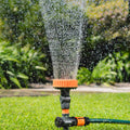 Holman 5 Function Sprinkler on Spike - Twin Pack, 25m Coverage, 12mm Fitting