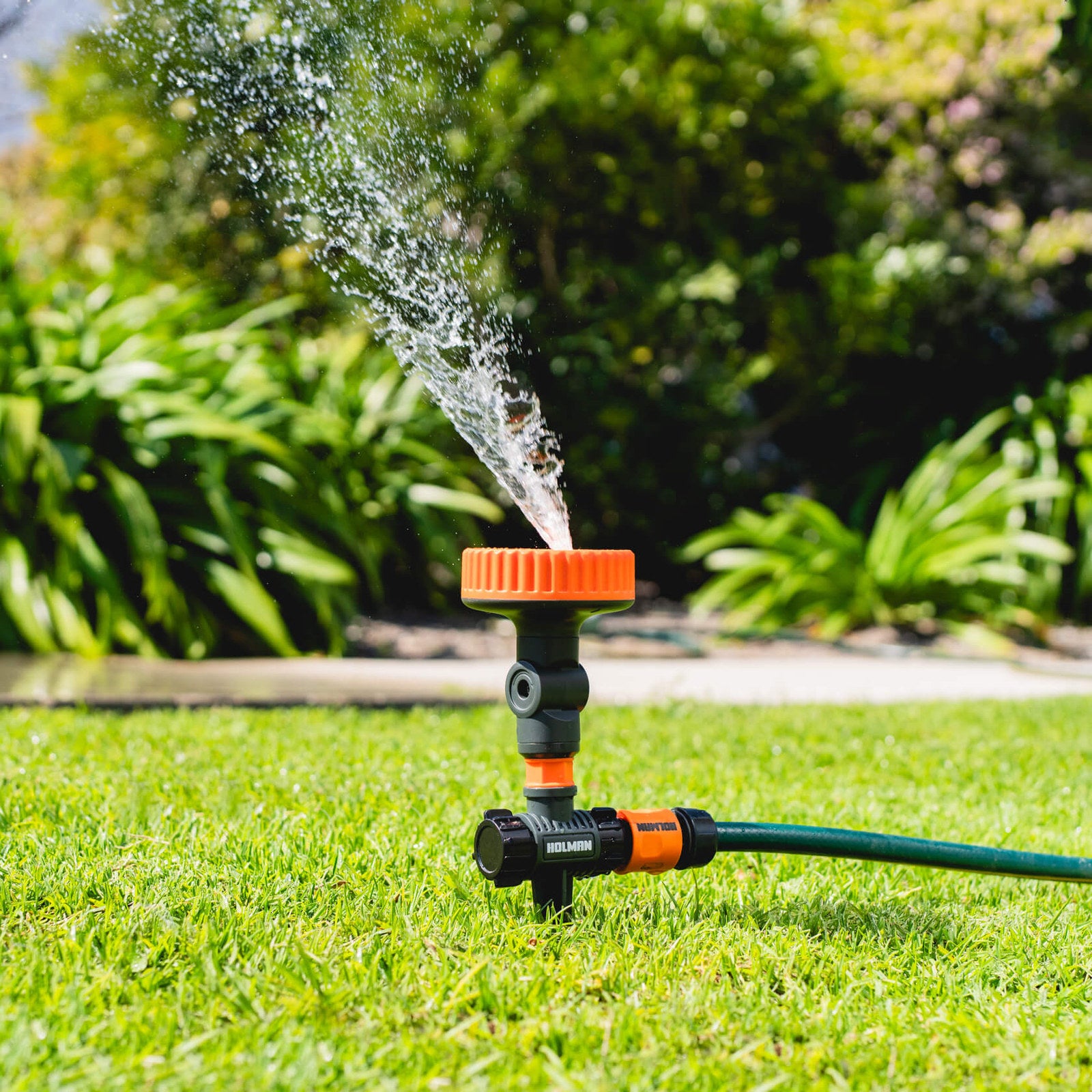 Holman 5 Function Sprinkler on Spike - Twin Pack, 25m Coverage, 12mm Fitting
