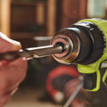 Ryobi 18V ONE+ Cordless Hammer Drill & Impact Driver Kit with 4Ah Battery & Charger R18X2C14