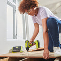 Ryobi 18V ONE+ Cordless Hammer Drill & Impact Driver Kit with 4Ah Battery & Charger R18X2C14