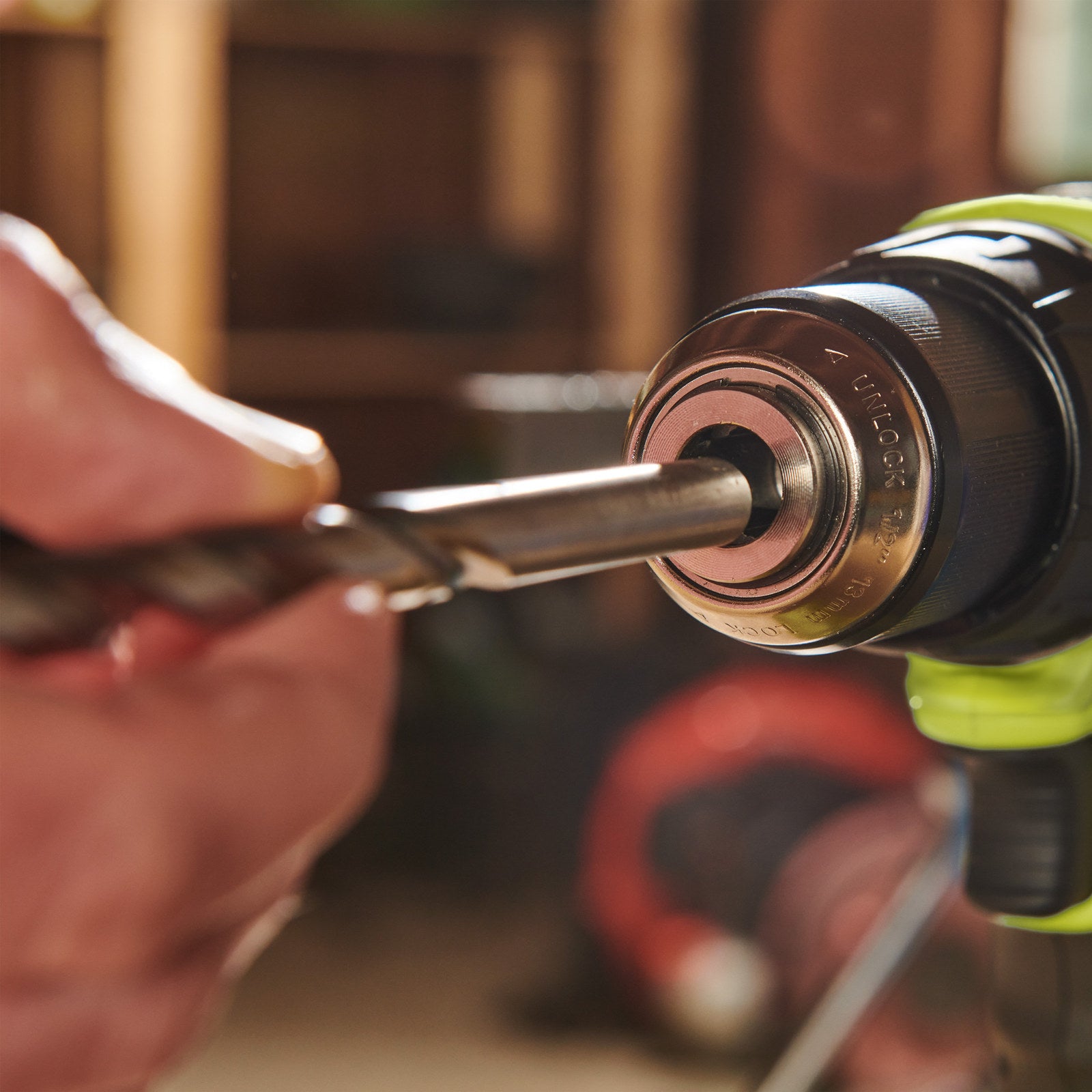 Ryobi 18V ONE+ Cordless Hammer Drill Power Up Kit with 2Ah & 4Ah Batteries R18PD2422