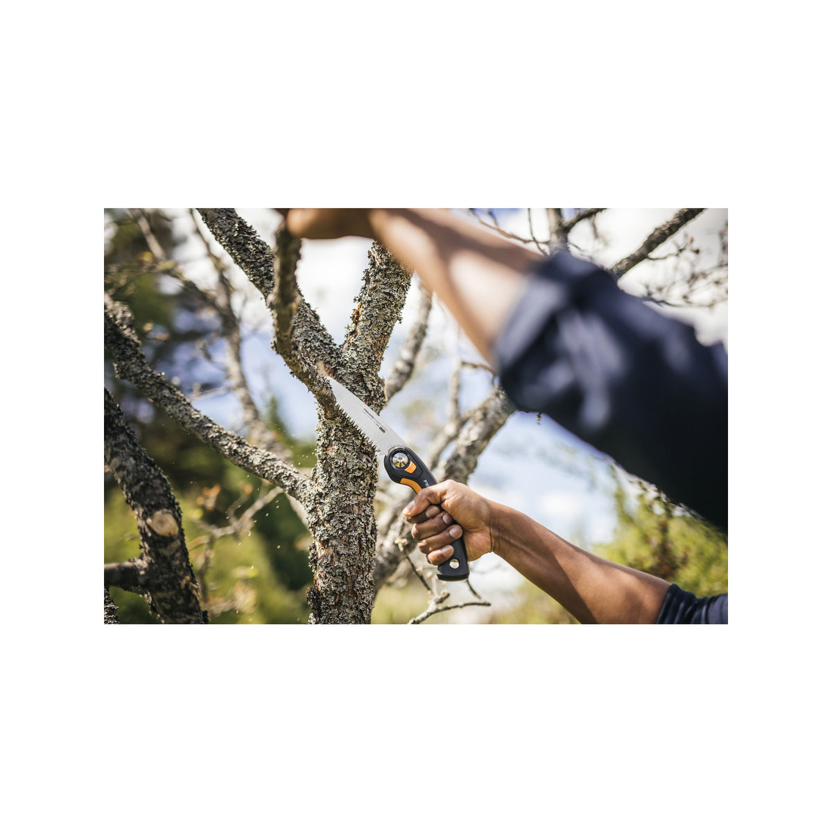 Fiskars Plus 150mm 8" Folding Pruning Saw SW68