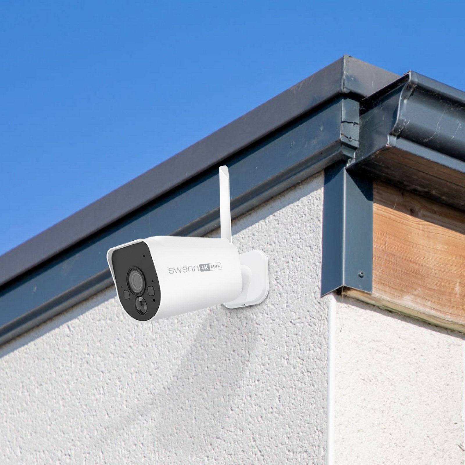 Swann MaxRanger 4K Solar Wireless Security System 2 Pack, 64GB, Night Vision SWNVK-MR4KSD2-AU