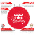 Diablo 254mm 72T Composite Decking Circular Saw Blade