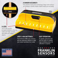 Franklin Sensors ProSensor M90 Professional Stud Finder PSD-M90, Multi-Sensor