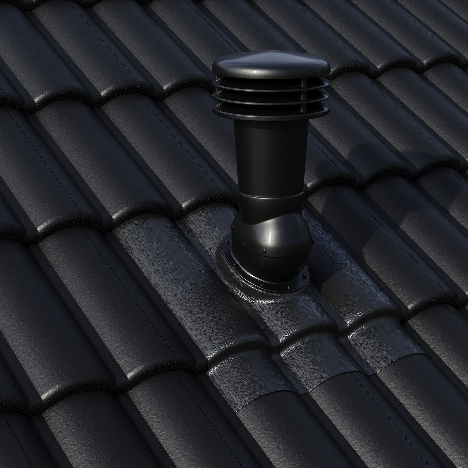 Smartform 300mm x 1m Black Lead Free Flashing - Self-Adhesive, Stretchable