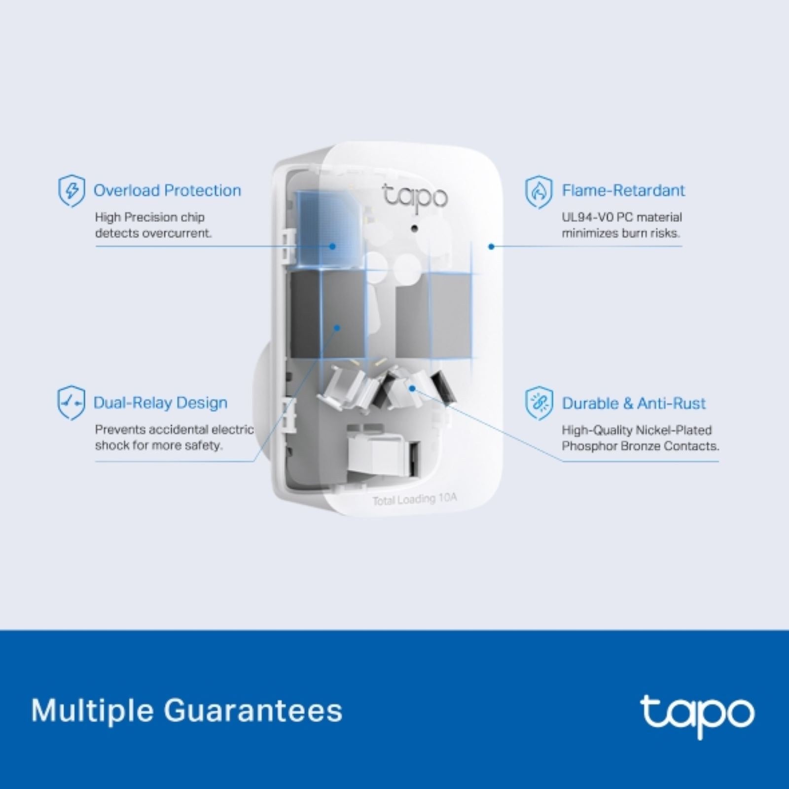 TP-Link Tapo Matter Compatible Energy Monitoring Smart Plug P110M