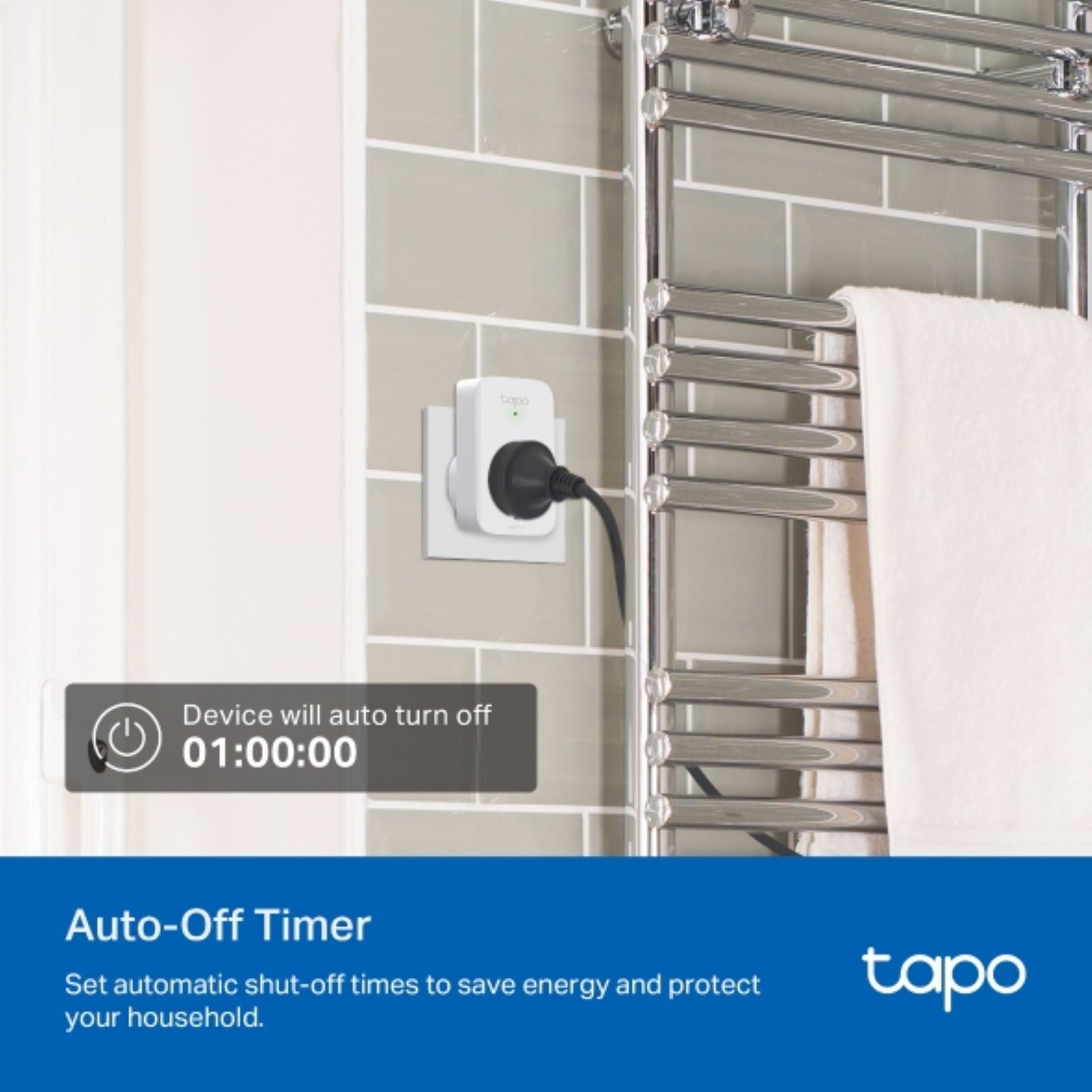 TP-Link Tapo Matter Compatible Energy Monitoring Smart Plug P110M